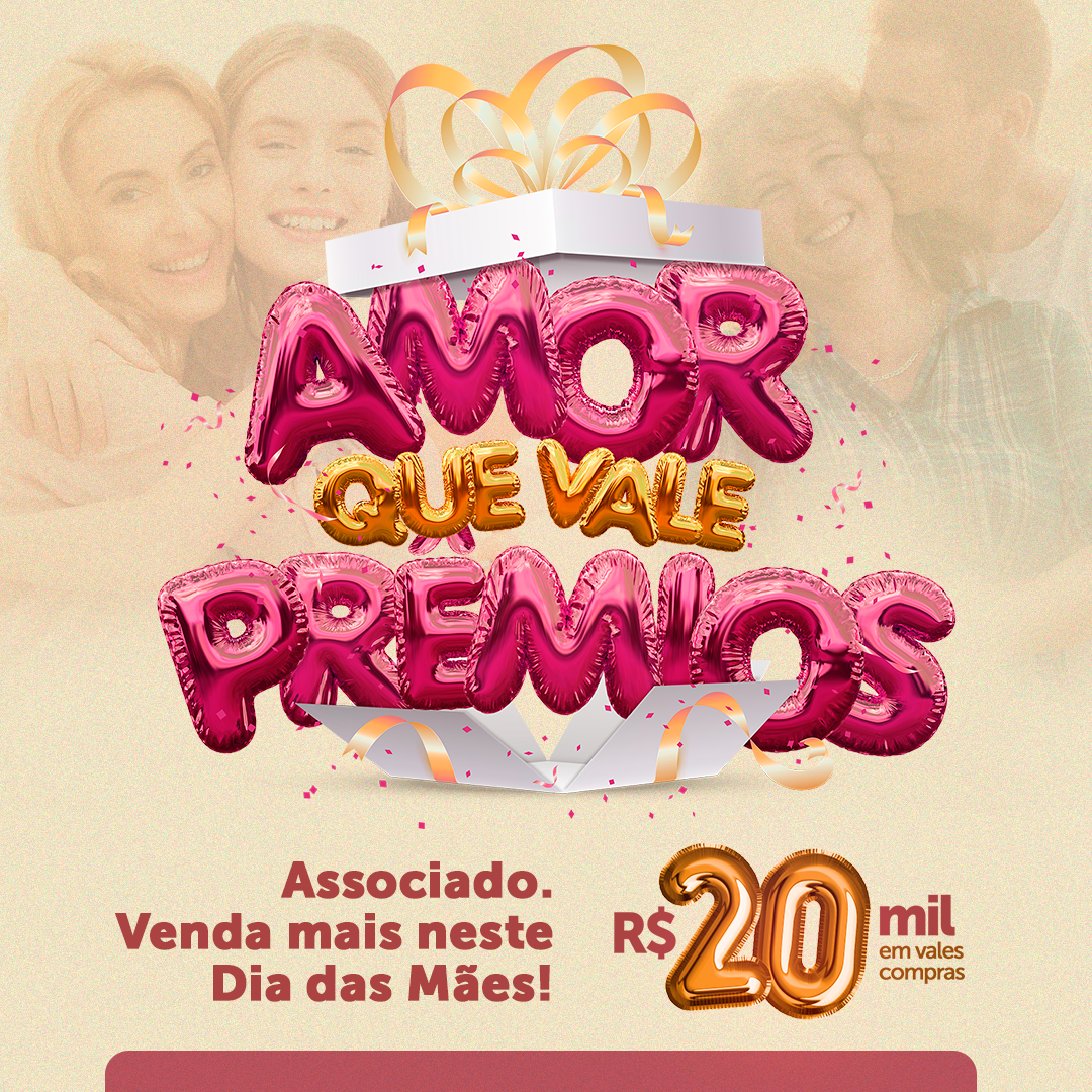 Dia das Mães: associados à CDL podem participar da campanha “Amor que Vale Prêmios” e vender mais