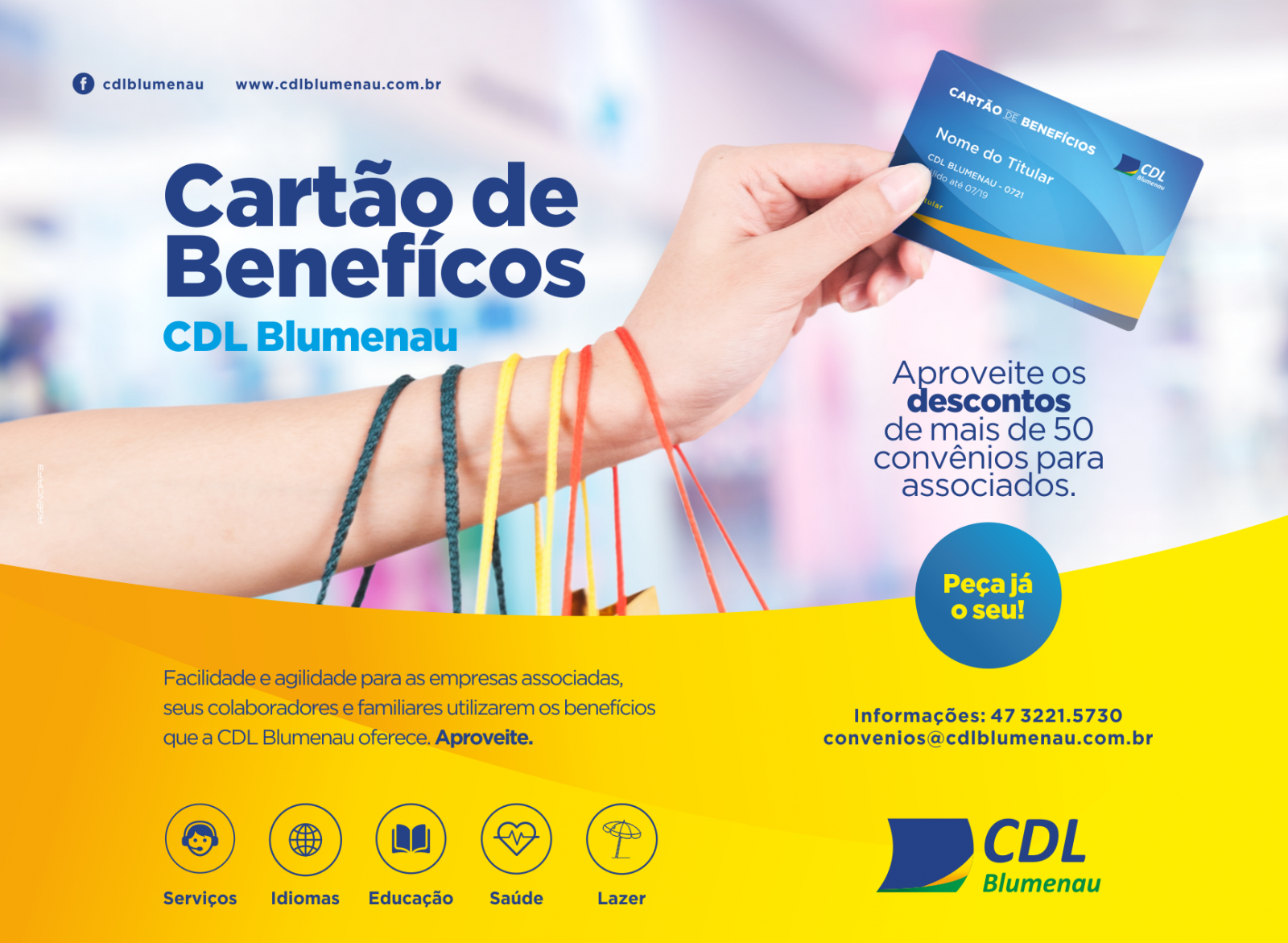 Cartão de Benefícios CDL Blumenau