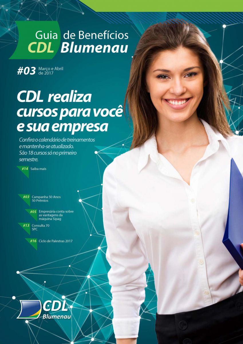 CDL Blumenau lança 3ª edição do Guia de Benefícios