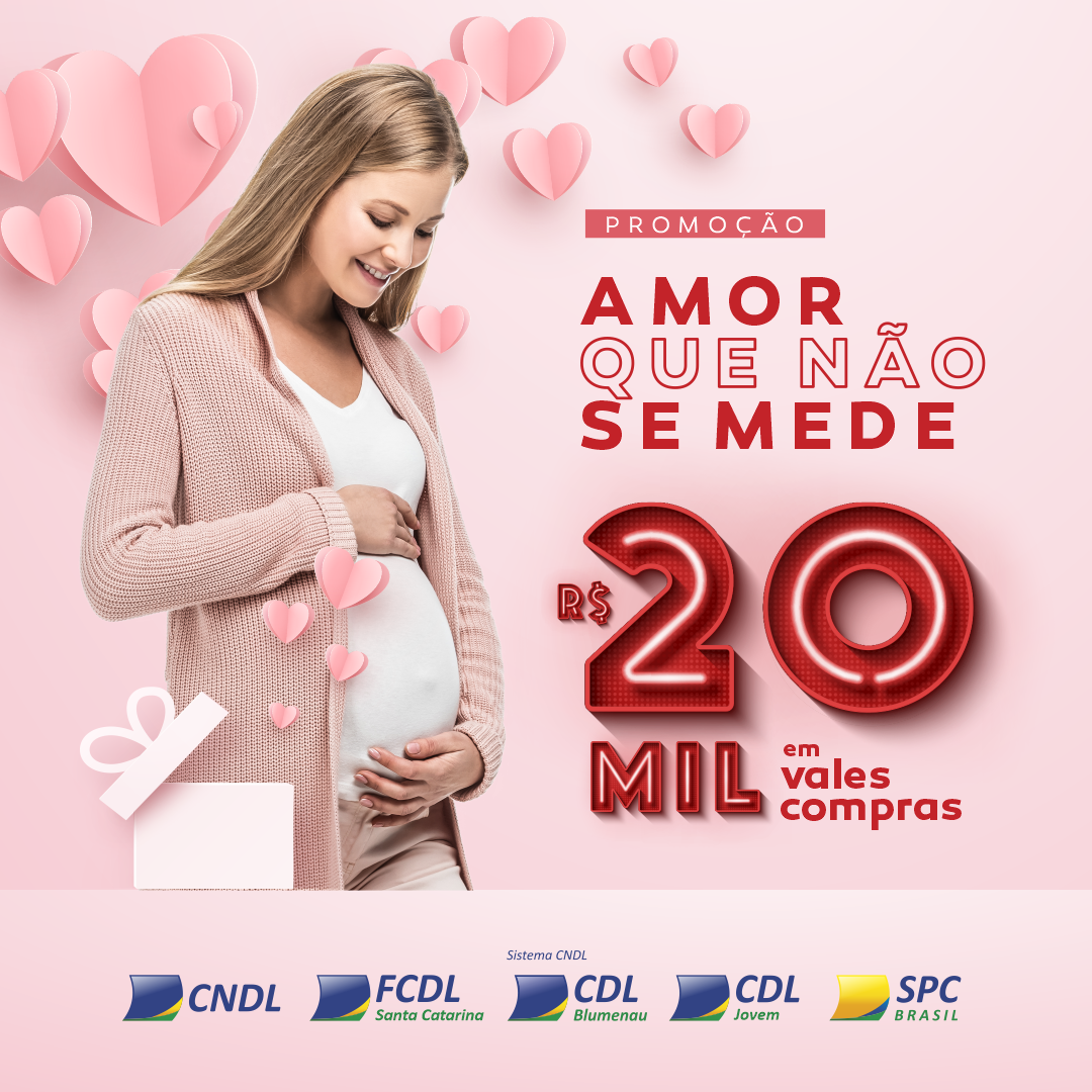 Promoção CDL Blumenau Dia das Mães