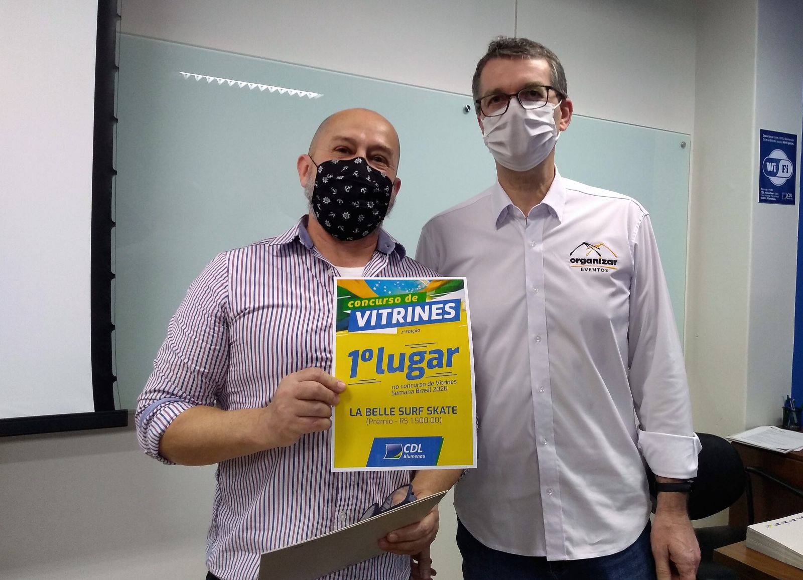 segunda edição do Concurso de Vitrines Semana Brasil