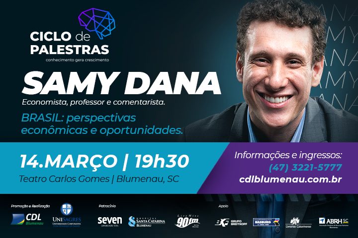 Samy Dana em Blumenau