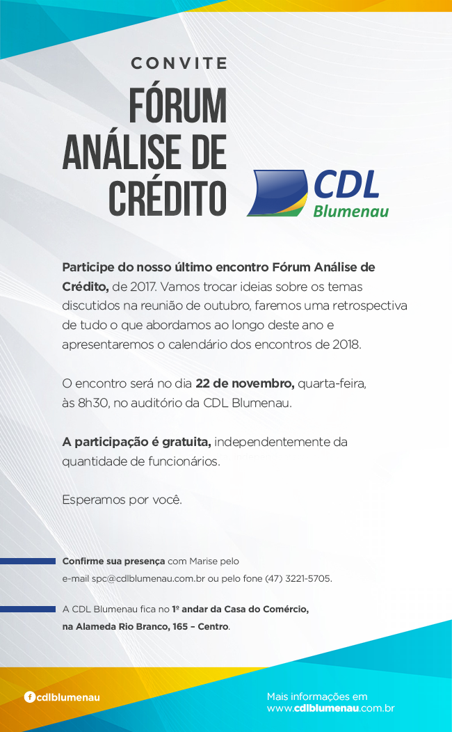 Grupo Fórum Análise de Crédito realiza último encontro de 2017