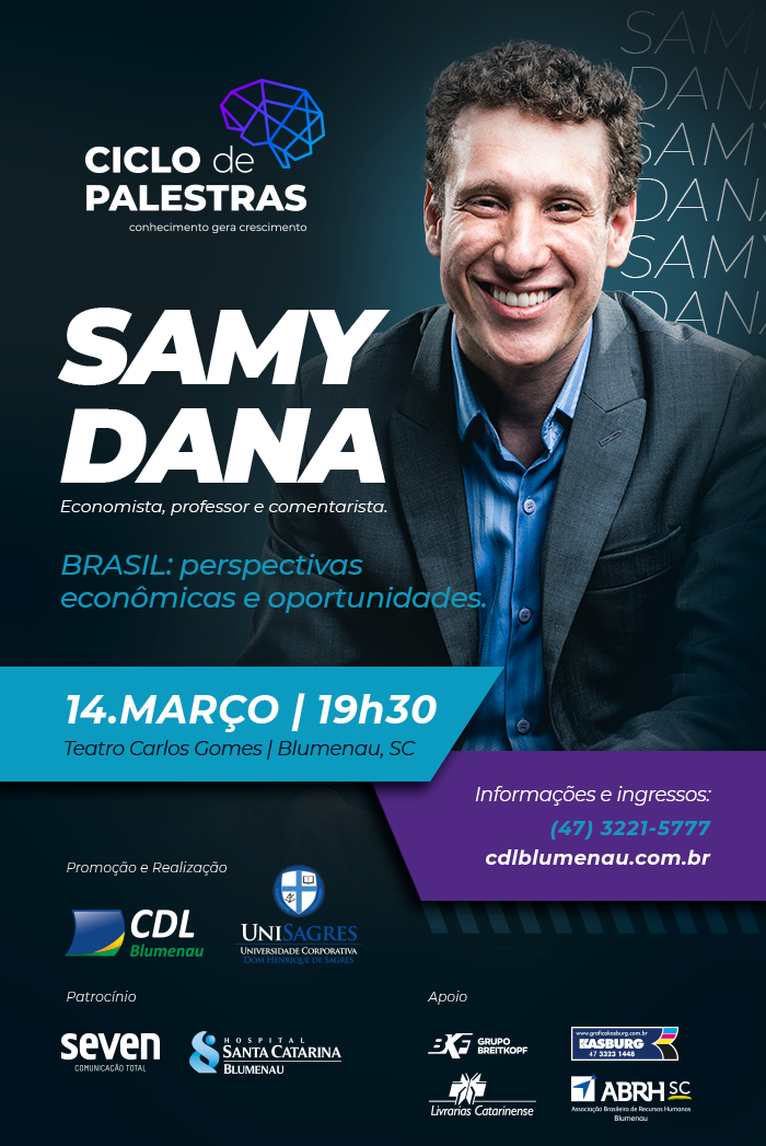 Samy Dana em Blumenau