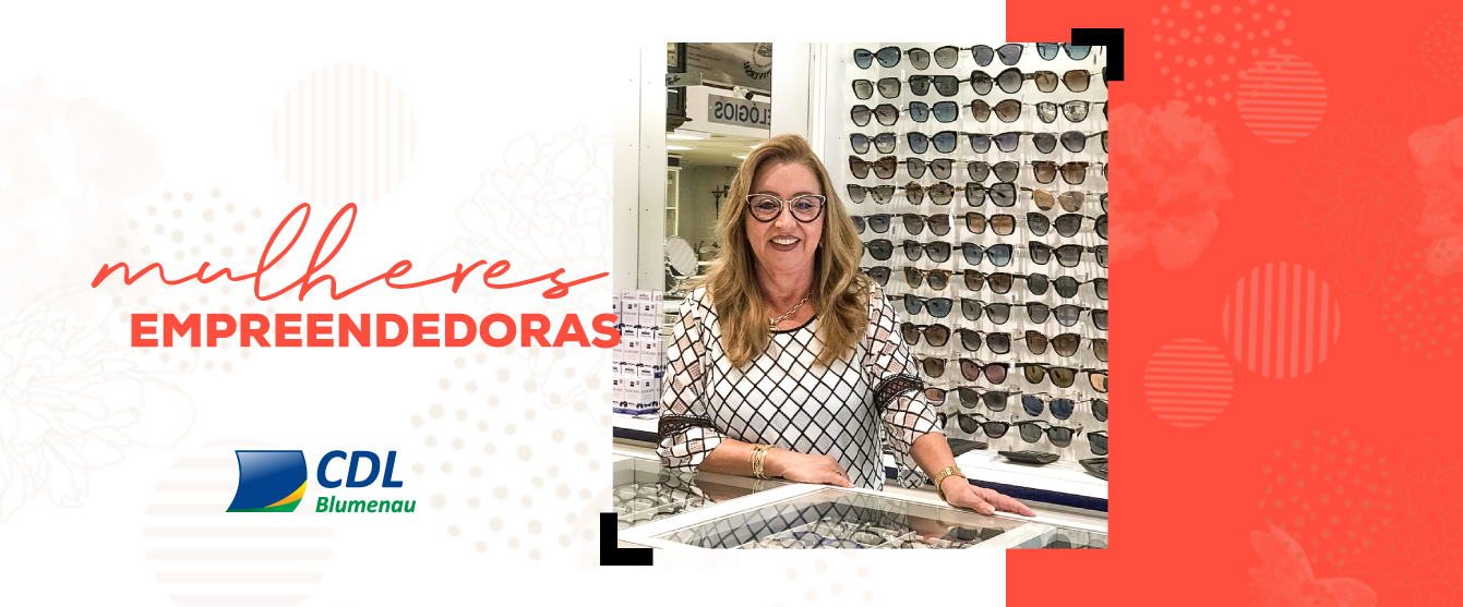 Dia da Mulher: empresária completa 39 anos de uma trajetória vitoriosa em Blumenau