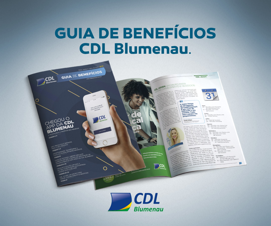 8ª edição do Guia de Benefícios da CDL Blumenau