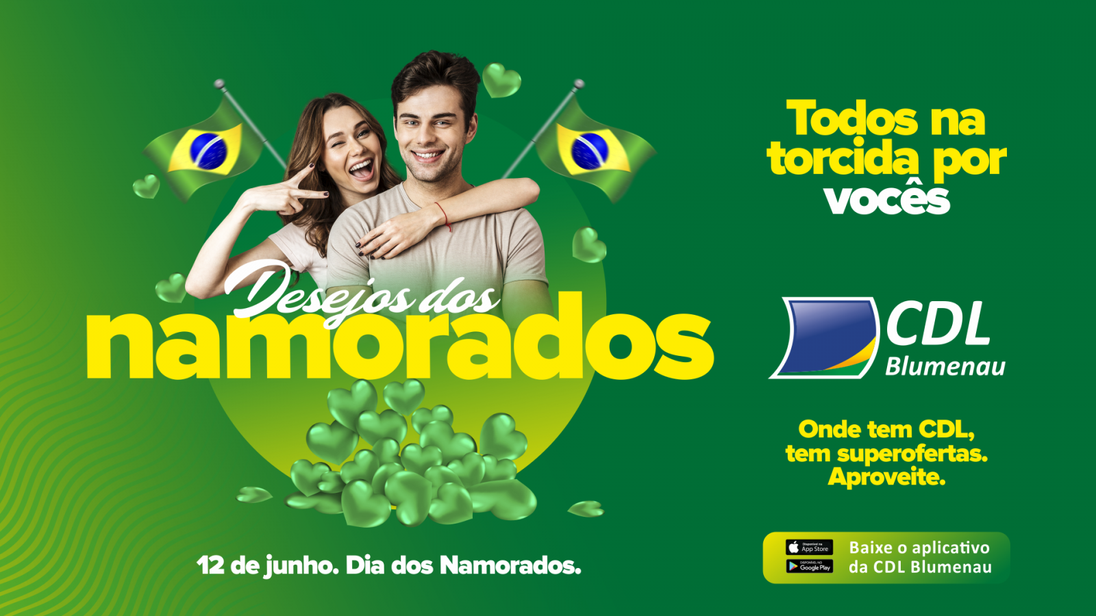 Os profissionais estavam identificados com a camiseta da promoção Desejos de Namorados e com cestas com balões em formato de coração. A ação ocorreu das 9h às 11h da manhã para aproveitar o movimento das pessoas que utilizam o transporte público para realizar compras.