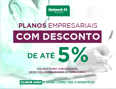Unimed oferece planos de saúde com descontos à CDL Blumenau